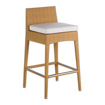 Silla de bar contemporánea / tapizada /...