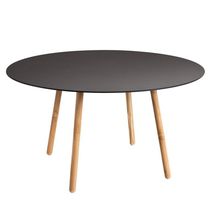 Mesa de comedor contemporánea / de teca...