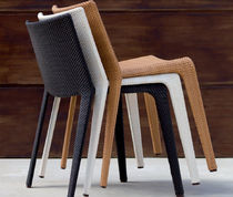 Silla contemporánea / con reposabrazos /...