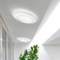 Plafón contemporáneo / redondo / de tejido...