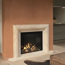 Chimenea de gas / contemporánea / hogar...