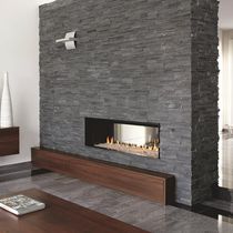 Chimenea de gas / contemporánea / hogar...