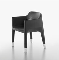 Silla contemporánea / tapizada / con reposabrazos...