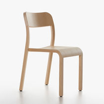 Silla contemporánea / de fresno / de madera...