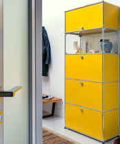 Aparador alto / contemporáneo / de MDF lacado...