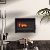 Chimenea de leña / contemporánea / hogar...