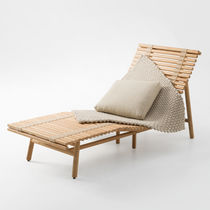 Chaise longue contemporánea / de bambú /...