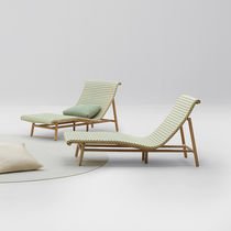 Chaise longue contemporánea / de bambú /...