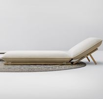 Chaise longue contemporánea / de tejido...