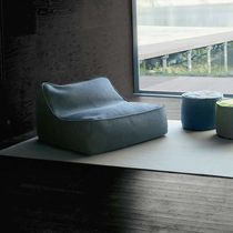 Sillón bajo contemporáneo / de tejido /...