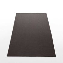 Alfombra contemporánea / de color liso /...