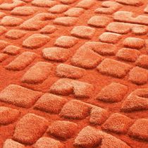 Alfombra contemporánea / con motivos geométricos...