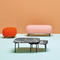 Mesa de centro contemporánea / de acero...