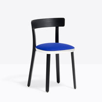 Silla contemporánea / de tejido / de cuero...