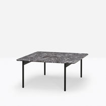 Mesa de centro contemporánea / de material...