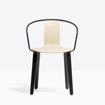 Silla contemporánea / de fresno / de contrachapado...