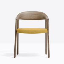 Silla contemporánea / de tejido / de cuero...