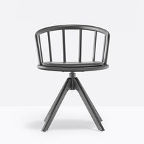 Silla contemporánea / de tejido / de fresno...