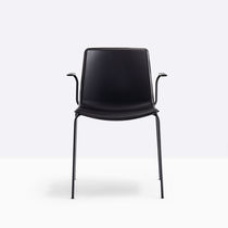 Silla contemporánea / de tejido / de cuero...