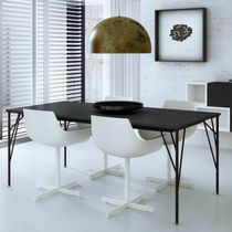 Mesa de comedor contemporánea / de madera...