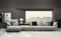 Sofá modular / contemporáneo / gris / de...