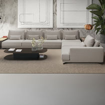 Sofá modular / contemporáneo / gris / de...