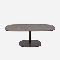 Mesa de centro contemporánea / de vidrio...
