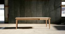 Mesa contemporánea / de roble / rectangular