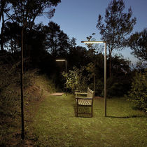 Farola de jardín / contemporánea / de acero...