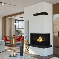 Chimenea de pellets / de gas / de leña /...