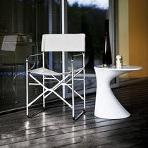 Silla contemporánea / de cuero / de piel...