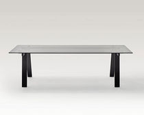 Mesa contemporánea / de roble / de vidrio...
