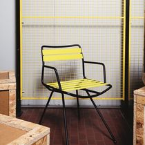 Silla contemporánea / de poliéster / con...