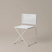 Silla de diseño / de metal / de mimbre /...