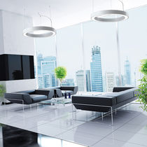 Luminaria suspendida / LED / redonda / IP20