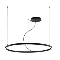 Luminaria suspendida / LED / redonda / IP20