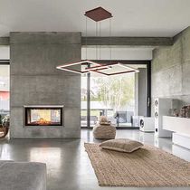 Luminaria suspendida / LED / cuadrada /...