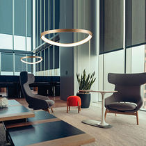 Luminaria suspendida / LED / redonda / IP20