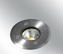 Luminaria empotrable de suelo / LED / redonda...