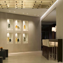 Silla de bar contemporánea / tapizada /...