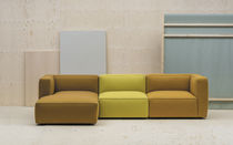Sofá modular / contemporáneo / de tejido...