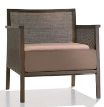 Sillón de visita contemporáneo / de tejido...