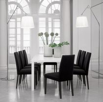 Silla de visita contemporánea / tapizada...