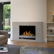 Chimenea de gas / contemporánea / hogar...