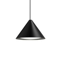 Plafón contemporáneo / cónico / de vidrio...