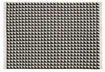 Alfombra contemporánea / con motivos geométricos...