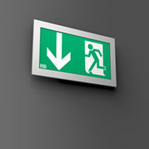 Iluminación de emergencia rectangular /...