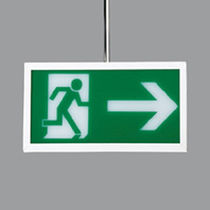 Iluminación de emergencia de techo / rectangular...