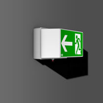 Iluminación de emergencia de pared / rectangular...