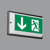 Iluminación de emergencia de pared / rectangular...